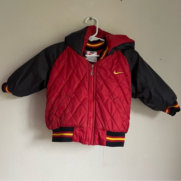 Rare vintage 90s Nike toddler jacket back center swoosh - Picture 1 of 6
